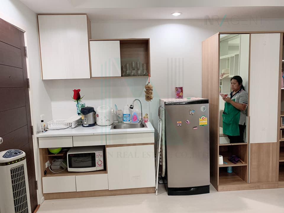 รูป ให้เช่าคอนโด 1 อาคาร B ชั้น 4 สตูดิโอ ขนาด 28.00 ตรม ใกล้ เดอะ ล็อค 3 สุขุมวิท 101 - รูปที่ 3/8