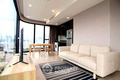 คอนโดให้เช่า : คอนโด 2-ห้องนอน ที่ แอชตัน จุฬา - สีลม ใกล้ MRT สามย่าน (ID 2074173)
