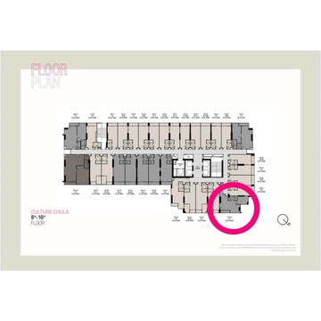 1-BR Condo at Culture Chula near MRT Sam Yan (ID 2467630)