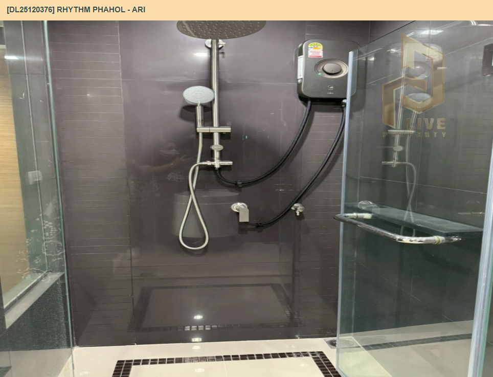 รูป DL25120376 ให้เช่าคอนโด ริทึ่ม พหล - อารีย์ (Rhythm Phahol - Ari) ใกล้ BTS อารีย์ พร้อมเข้าอยู่ โทรด่วน 0800343450 LineID @655ebbvc - รูปที่ 5/7