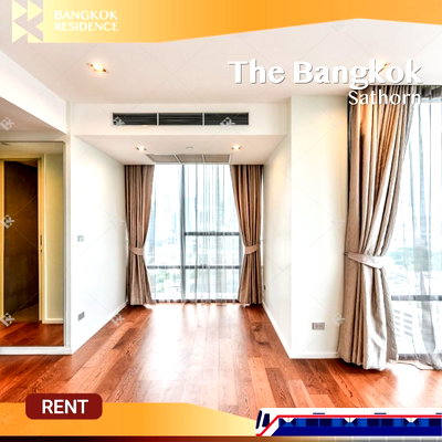 Condos for rent :  The Bangkok Sathorn ⭐ Luxury Livinh with High-Floor Unit 💎 Near BTS Surasak 