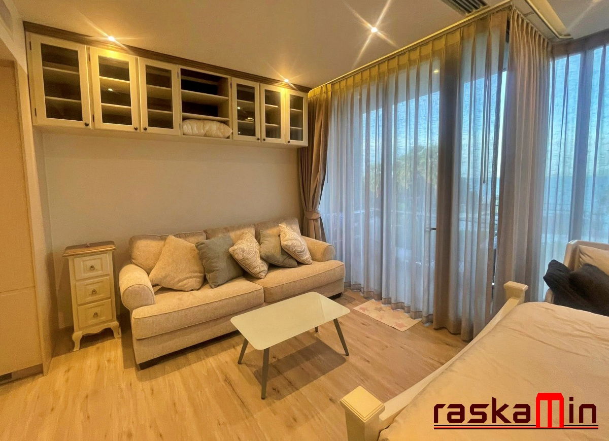 รูป KT0037📲LineID @556ryccg🏄♂️1ห้องนอน 38.5ตรม ชั้น4 🌊วิวทะเล พร้อมเฟอร์นิเจอร์ AROM อารมณ์ วงศ์อมาตย์🦀พัทยาเหนือ - รูปที่ 1/12