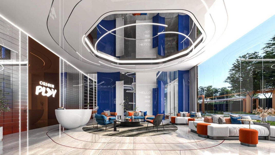 รูป 📌ขายดาวน์ขาดทุน!! คอนโด Origin Play Bangkhunnon Triple Station  - รูปที่ 9/10