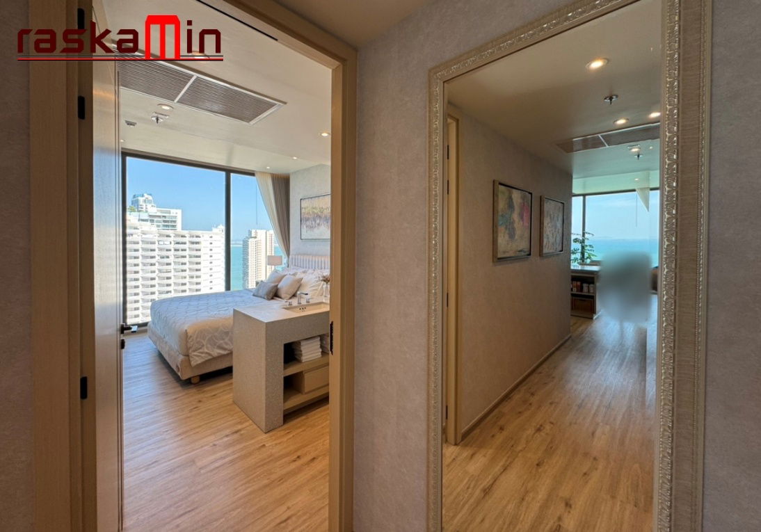 รูป KT0028📲LineID @556ryccg🏄♂️2 ห้องนอน 83ตรม ชั้น31 พร้อมเฟอร์นิเจอร์ AROM อารมณ์ วงศ์อมาตย์🦀พัทยาเหนือ - รูปที่ 11/18