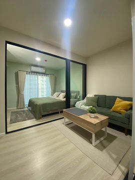 ให้เช่าคอนโด เอ สเปซ เมกา 2 อาคาร A ชั้น 15 1 ห้องนอน ขนาด 29 ตรม ใกล้ Mega บางนา