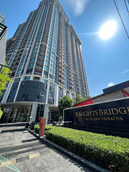 picture Luxury ready-to-move-in condo, Knightsbridge The Ocean Sriracha, near Laem Chabang Industrial Estate. - 1/14