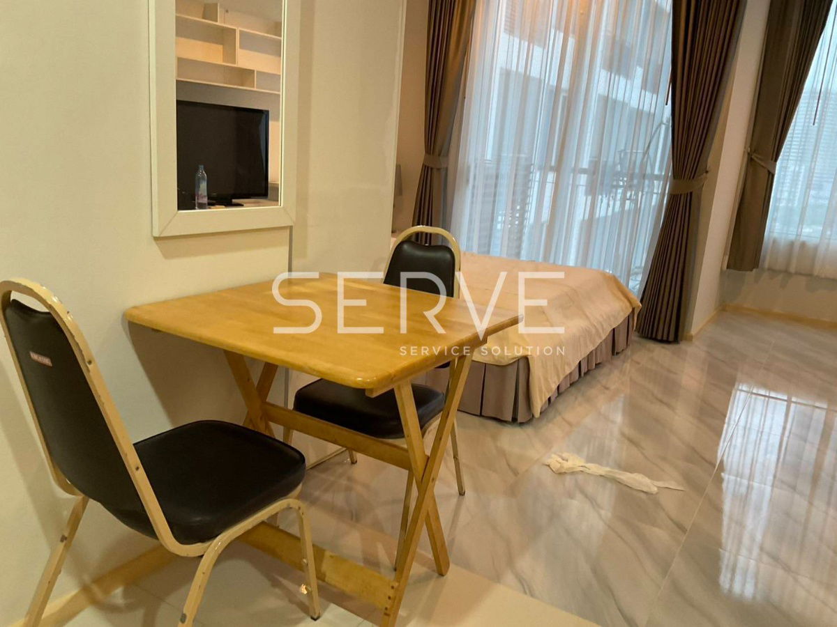 รูป 🔥ห้องสตูดิโอ กั้นเป็นสัดส่วน แต่งหรู เฟอร์จัดเต็มมาก พร้อมหิ้วกระเป๋าเข้าอยู่ คอนโดทำเลดีๆ ใกล้ BTS ราชเทวี @ Villa Rachatewi - รูปที่ 7/12