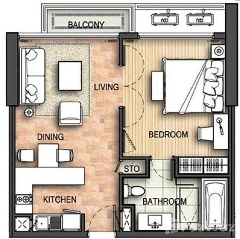 รูป ขาย คอนโด 1 ห้องนอน ในโครงการ อกัสตัน สุขุมวิท 22 58688 - รูปที่ 8/8