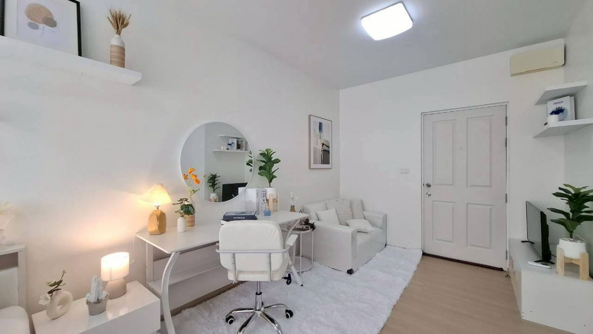 รูป ขาย พลัมคอนโด สามัคคี ห้องสตูดิโอ ขนาด 26.39 ตร.ม. ชั้น 1 ตึก B ตกแต่งใหม่พร้อมอยู่ - รูปที่ 5/6