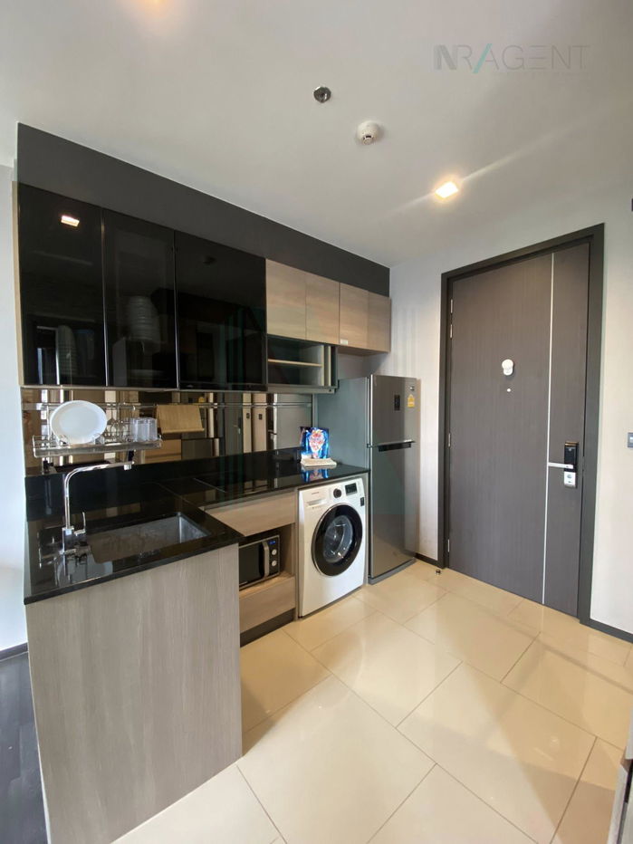 รูป 🎉 ให้เช่าคอนโด เดอะ ไลน์ อโศก-รัชดา อาคาร 1 ชั้น 10 1 ห้องนอน ขนาด 35 ตรม ใกล้ ฟอร์จูนทาวน์ - รูปที่ 8/8