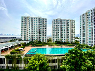 คอนโดให้เช่า : 🔥วิวสระ!! ให้เช่าด่วน!! 1b1b 15k - Supalai Wellington II 📞Call 090 919 9898