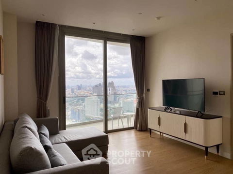 1-BR Condo at Magnolias Waterfront Residences near BTS Saphan Taksin (ID 2473840)