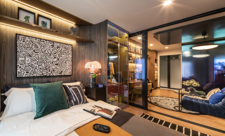 รูป ขายคอนโดมือ 1 จากโครงการ - The Line Vibe (เดอะ ไลน์ ไวบ์) | ติดต่อฝ่ายขาย : 061-6598997- Line OA : @Newlight (มี@) - รูปที่ 2/7