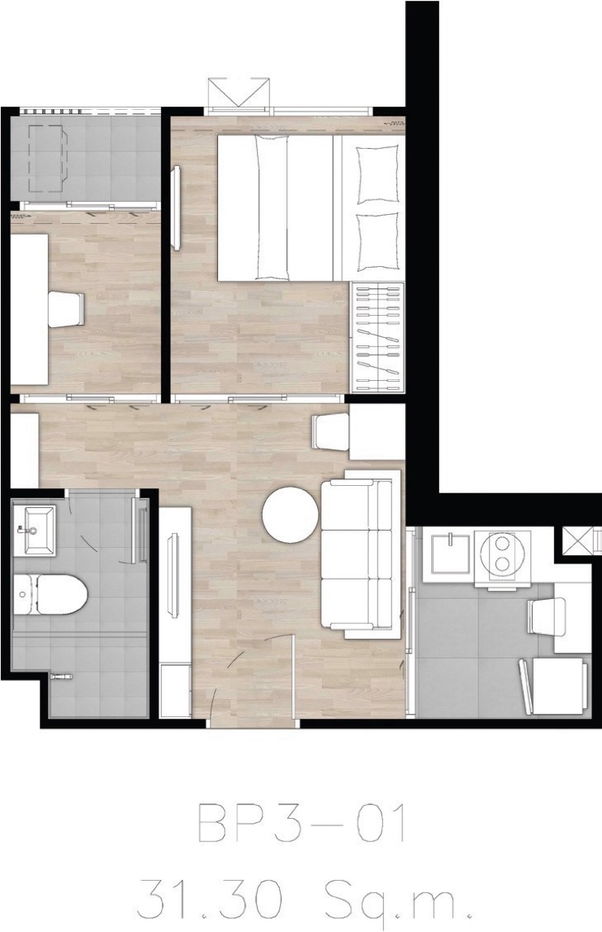 picture  “Starting from only 5,9xx THB/month Last Unit  - 25/25