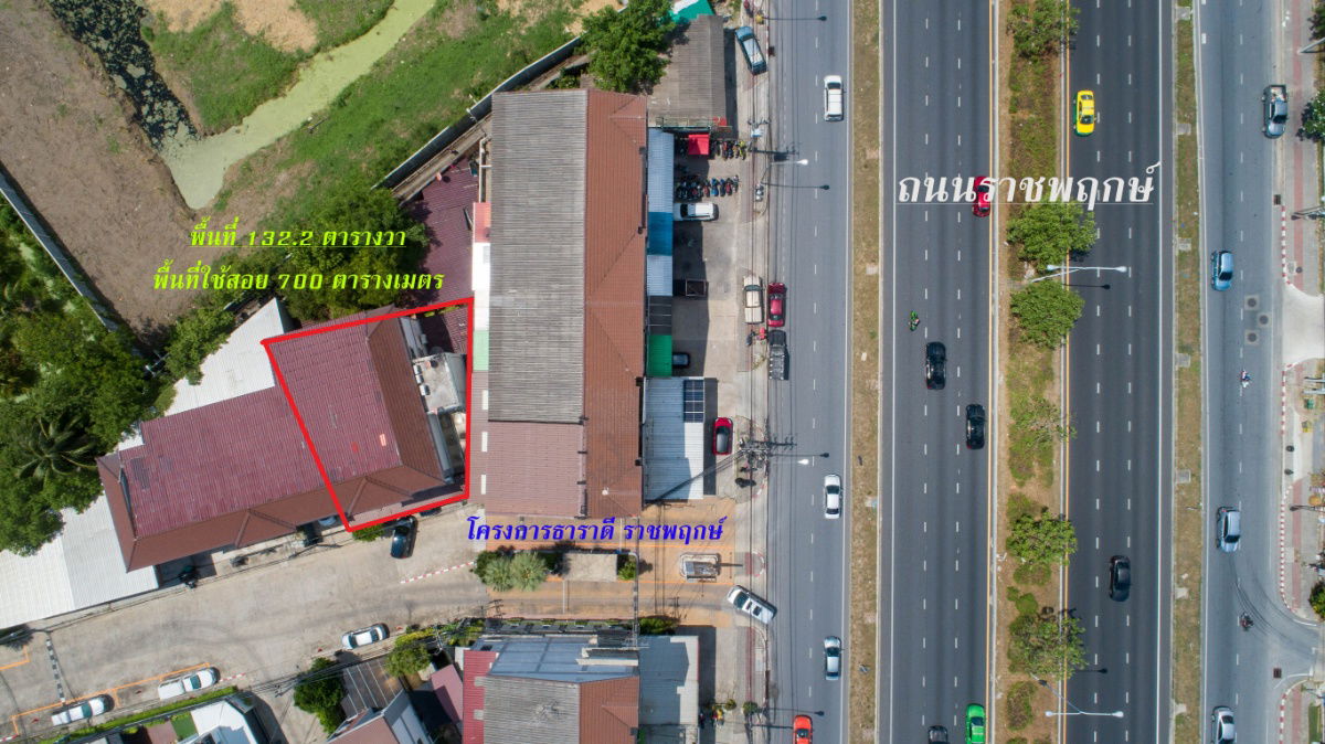 รูป  ให้เช่าสำนักงาน / พื้นที่ธุรกิจ ชั้น 1  โซนราชพฤกษ์ – บางรักน้อย – เมืองนนทบุรี ใกล้ MRT สายสีม่วง (บางรักน้อย–ท่าอิฐ)  พื้นที่ 180 ตร.ม. - รูปที่ 2/12