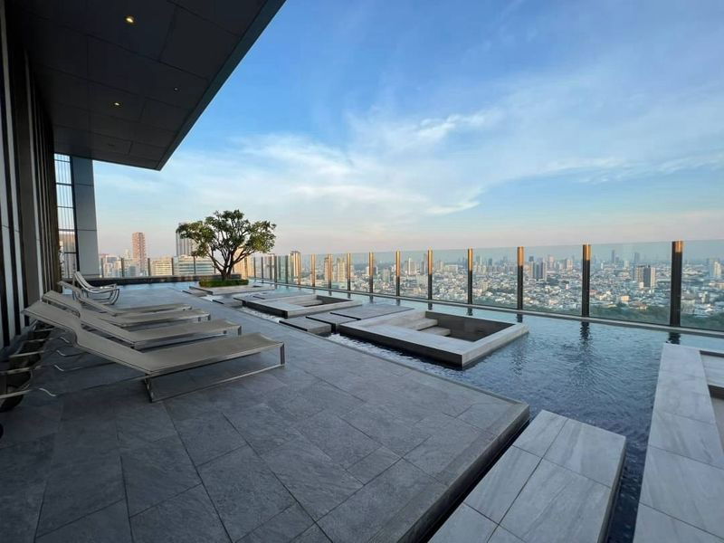 รูป ให้เช่าคอนโดเดอะ ดิโพลแมท สาธร ชั้น 23 75 ตร.ม. เฟอร์นิเจอร์ครบ ใกล้ไอคอนสยาม ติด BTS สุรศักดิ์ - รูปที่ 13/14