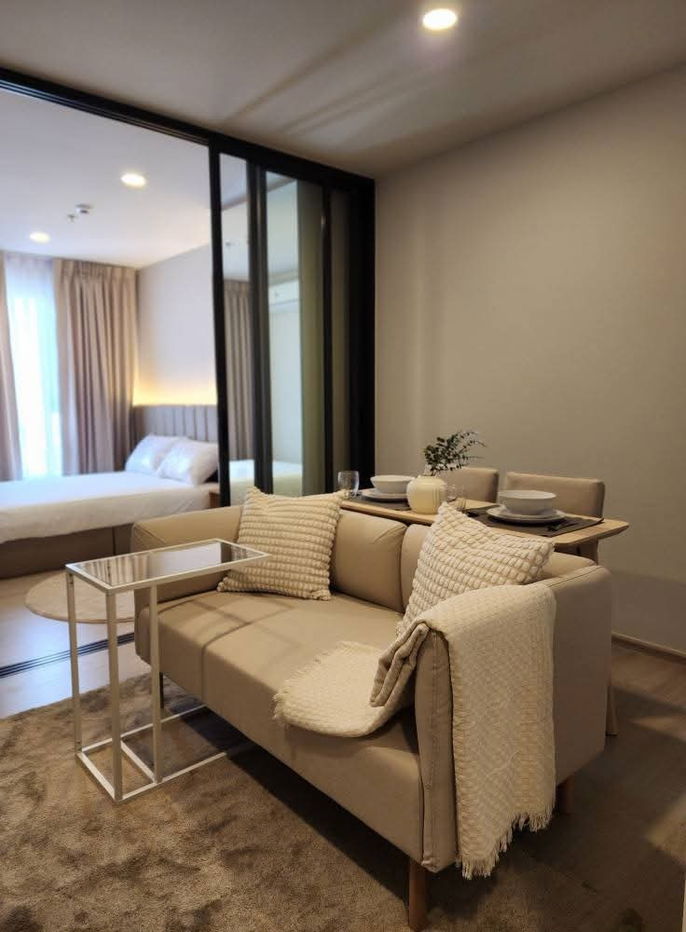 picture Aspire Onnut Station – New Project! 200m to BTS Onnut | 1BR 31 sq.m. | Rent 20,000 THB, Move-in Ready! - 2/6