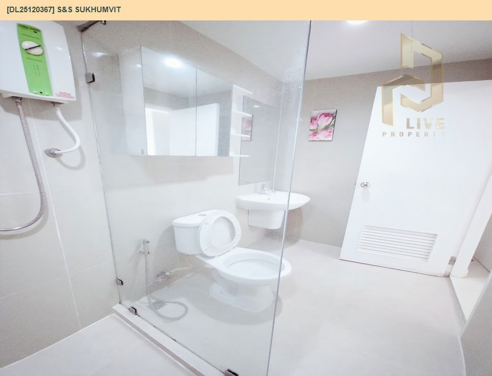 รูป DL25120367 ให้เช่าคอนโด เอส แอนด์ เอส สุขุมวิท (S&S Sukhumvit) ใกล้ BTS อุดมสุข พร้อมเข้าอยู่ โทรด่วน 0800343450 LineID @655ebbvc - รูปที่ 7/10