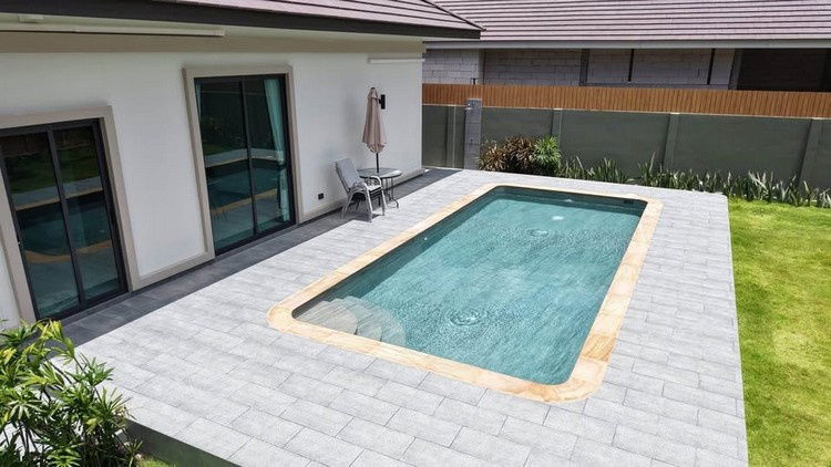 รูป บ้านพูลวิล่าสร้างใหม่ใกล้อ่างเก็บน้ำมาบประชัน เนื้อที่กว้างขวาง 120ตารางวา 3นอน 3น้ำ ของแถมเพียบ - รูปที่ 4/20