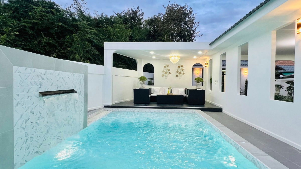 รูป ขายบ้านพัทยา 4 ห้องนอน ทำเลหนองไม้แก่น พร้อมสระว่ายน้ำส่วนตัว ตกแต่งบิวท์อินทั้งหลัง - รูปที่ 43/44