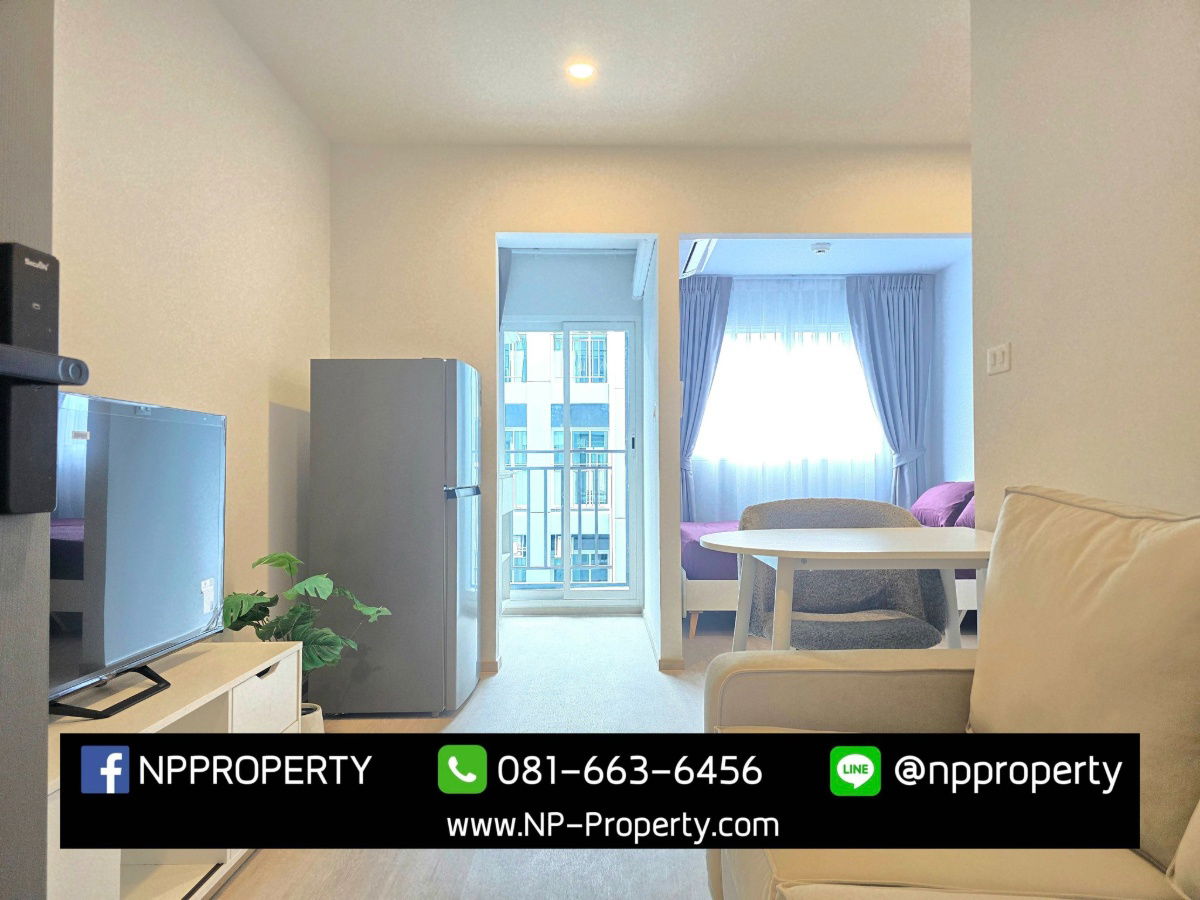 รูป 🏡 คอนโดเอิร์นอมตะนคร | ห้องใหม่แกะกล่อง พร้อมอยู่! 💸 เพียง 6,500 บาท/เดือน เท่านั้น!! - รูปที่ 3/16