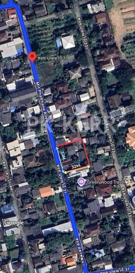 รูป 076AGNT ที่ดิน สุขุมวิท101 เนื้อที่ 302 ตร.ว. ซ.ปุณณวิถี31 5 นาทีถึง BTS ปุณณวิถี - รูปที่ 2/2