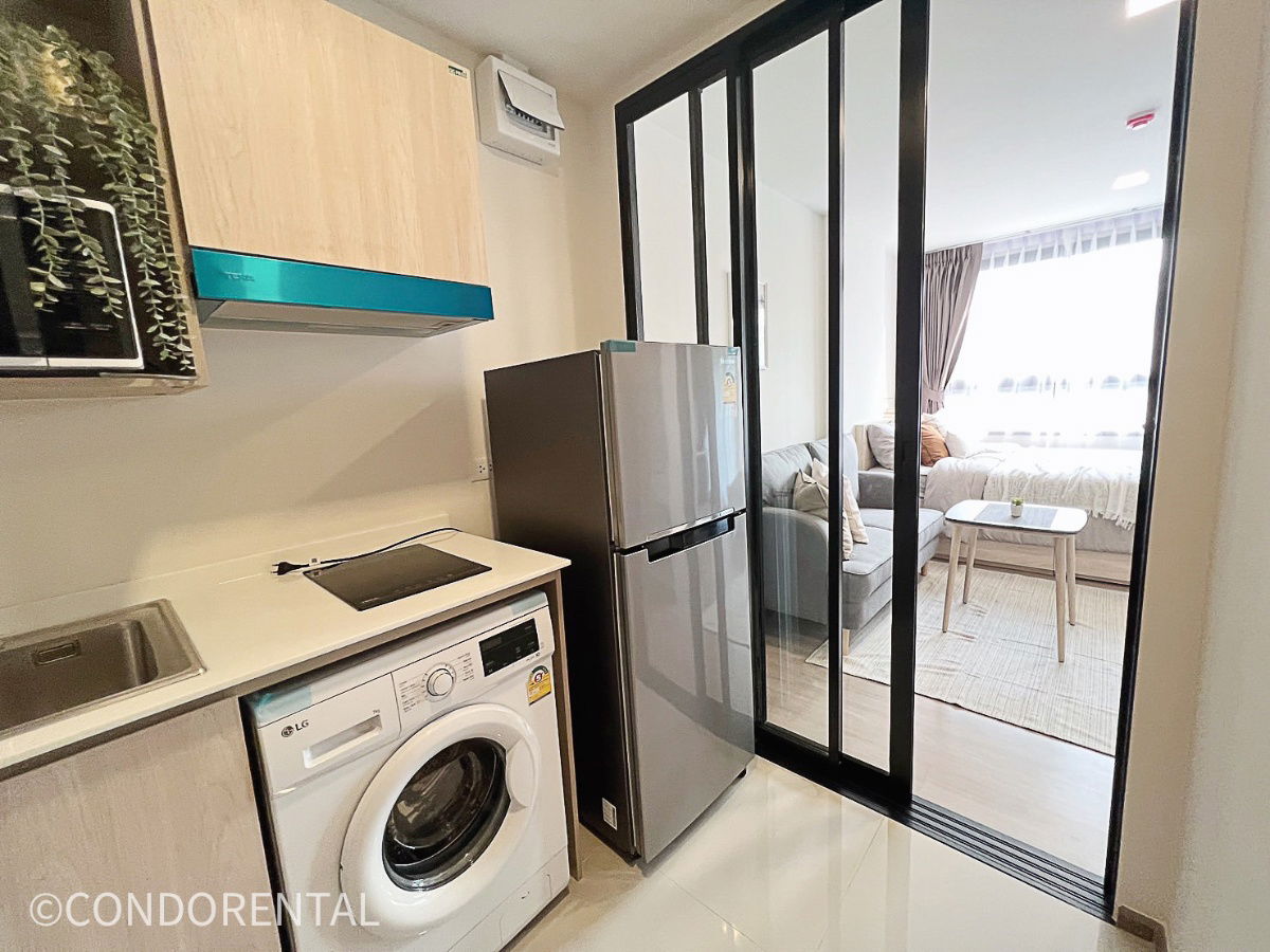 รูป BESTPRICE ให้เช่า THE MUVE Ram 22 ห้องสวย เฟอร์ครบ ราคาพิเศษ - รูปที่ 7/8