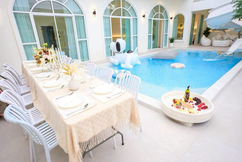 รูป ขายบ้านพลูวิลล่าพัทยา สุดหรู โซนห้วยใหญ่ บางละมุง ชลบุรี - รูปที่ 4/20