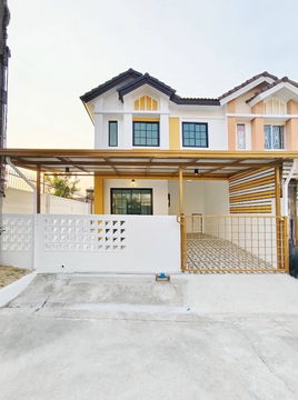 ฟรีโอน! ทาวน์เฮ้าส์ 2 ชั้น พฤกษา 49/2 บางใหญ่ (หลังตลาด) | 3 นอน แปลงริม หน้ากว้าง 6 ม. | 2.59 ลบ.