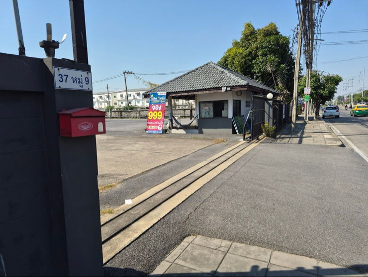 รูป ให้เช่าที่ดิน ขนาด 1-5ไร่ หน้ากว้าง42เมตร บนถนนเลียบคลอง2 - รูปที่ 1/2