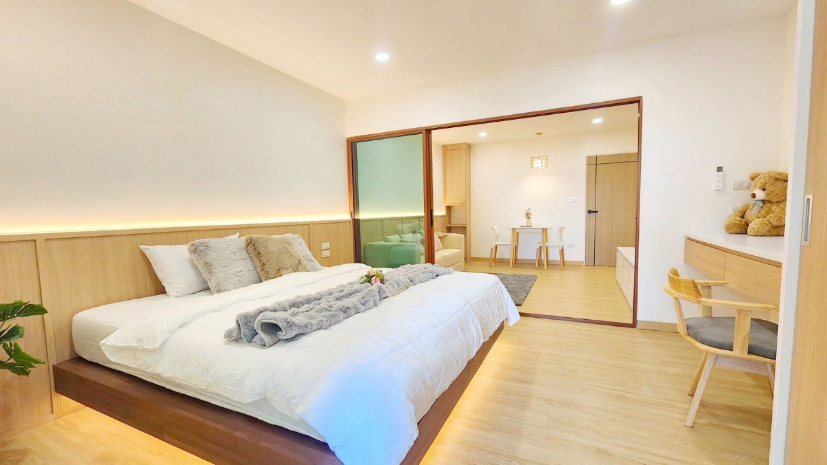 รูป ขาย เอสอาร์ คอมเพล็กซ์ 1ห้องนอน 1ห้องน้ำ 38 ตร.ม. ชั้น 5 วิวสระว่ายน้ำ (ID:1263CS) - รูปที่ 7/14