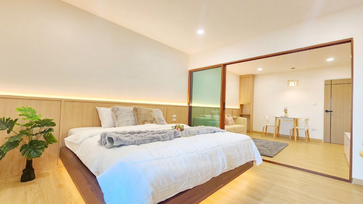 รูป ขาย เอสอาร์ คอมเพล็กซ์ 1ห้องนอน 1ห้องน้ำ 38 ตร.ม. ชั้น 5 วิวสระว่ายน้ำ (ID:1263CS) - รูปที่ 1/14