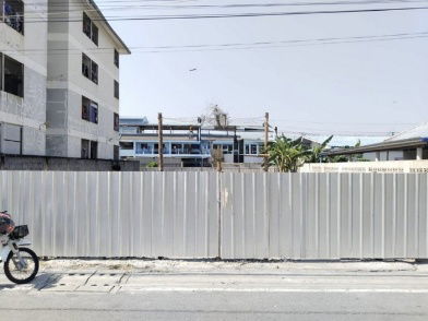 รูป ขายที่ดินเปล่าถมแล้ว ผังสีม่วง 100 ตร.ว. บางเสาธง ใกล้นิคมฯเสาธงแลนด์ - รูปที่ 2/5