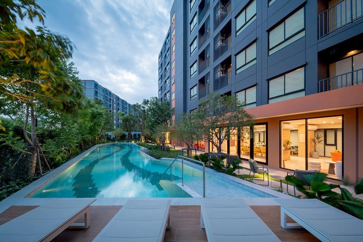 รูป ขายคอนโดมือ 1 จากโครงการ dcondo sense (ดีคอนโด เซนส์) | ติดต่อฝ่ายขาย : 061-6598997- Line OA : @Newlight (มี@) - รูปที่ 8/21