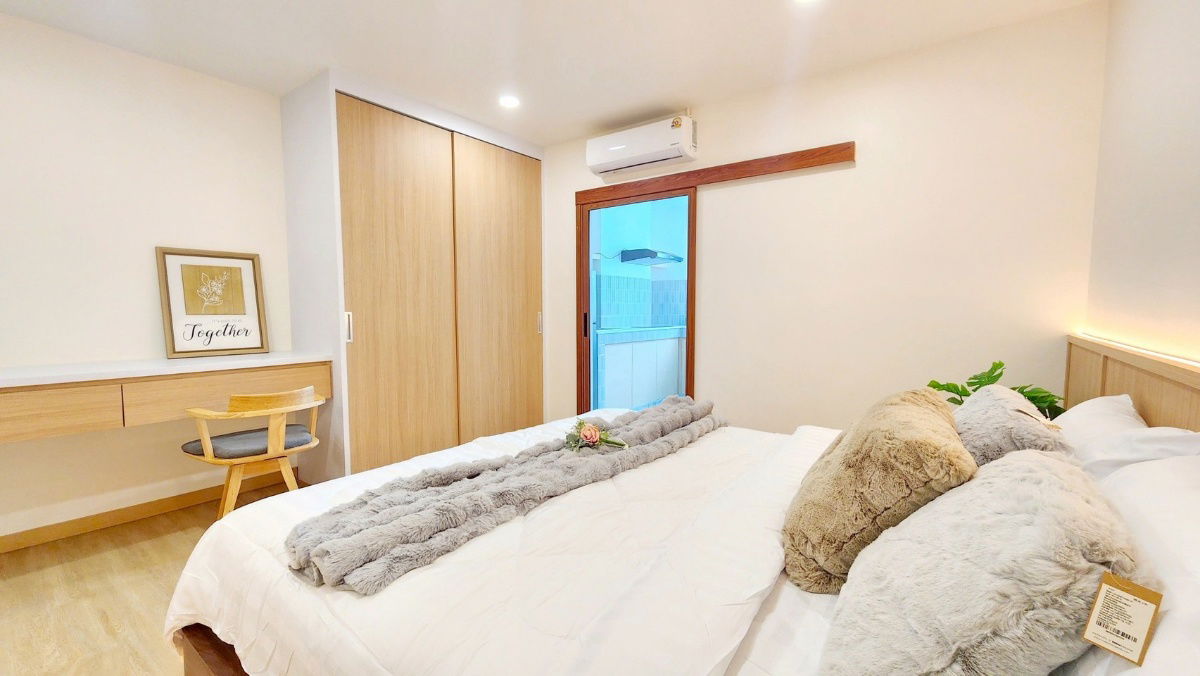 รูป ขาย เอสอาร์ คอมเพล็กซ์ 1ห้องนอน 1ห้องน้ำ 38 ตร.ม. ชั้น 5 วิวสระว่ายน้ำ (ID:1263CS) - รูปที่ 5/14