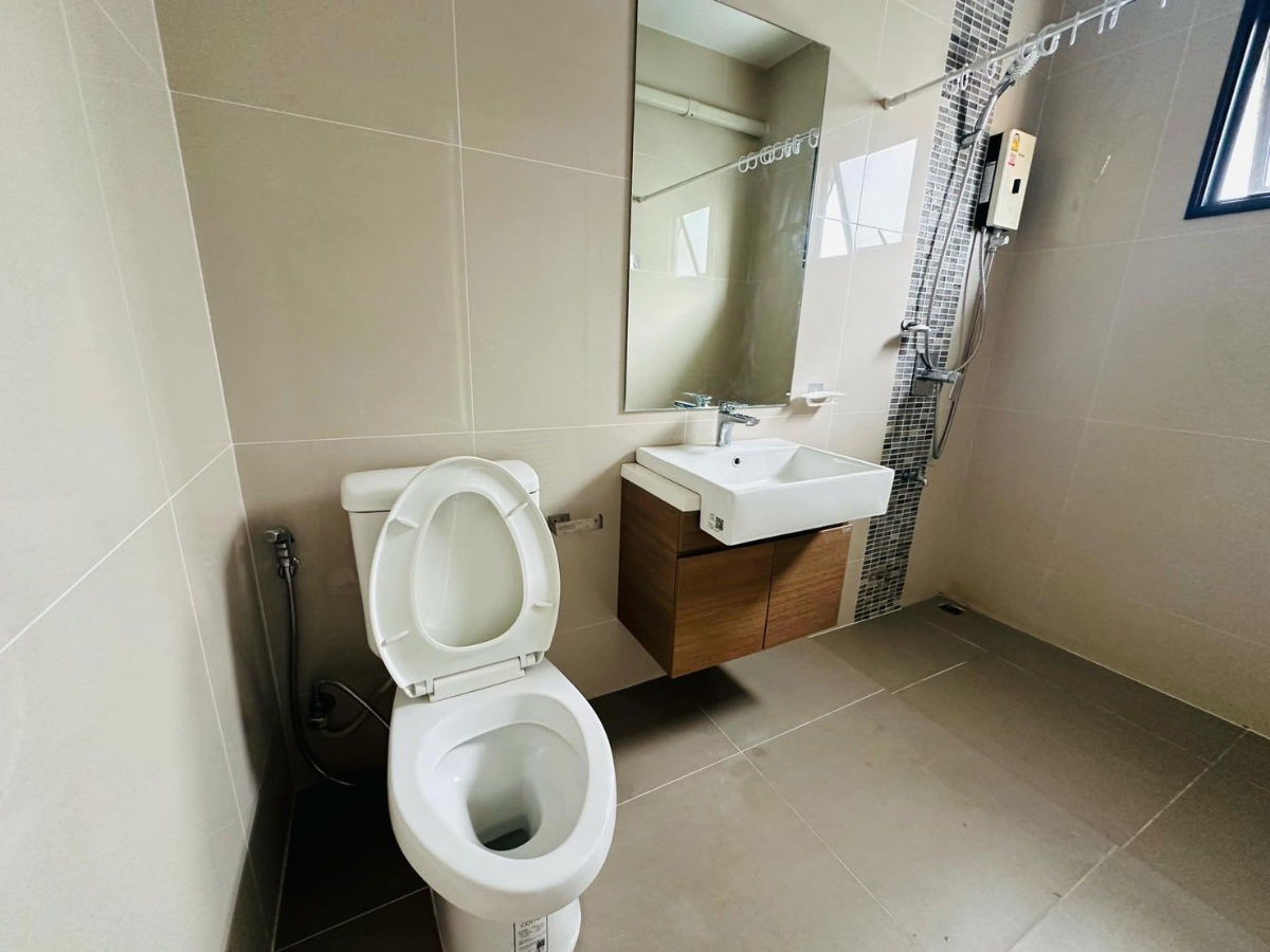 รูป 🏡✨ ให้เช่าบ้านเดี่ยว 2 ชั้น (บ้านใหม่ มือหนึ่ง) โครงการ ECO HAUS ปิ่นเกล้า–ศาลายา บ้านหลังริม หน้าบ้านเป็นสวนสาธารณะ 📌ใกล้ ม.มหิดล ศาลายา - รูปที่ 14/15