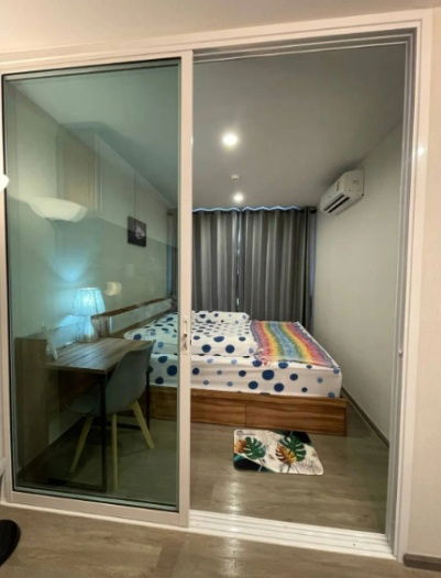 รูป คอนโด REACH พหลโยธิน 52 มีเครื่องซักผ้า+ห้องสวย แบบ 1 ห้องนอน 30 ตรม. ตึก B ชั้น 6 ใกล้ตลาดยิ่งเจริญ 10,000 บาท - รูปที่ 3/10