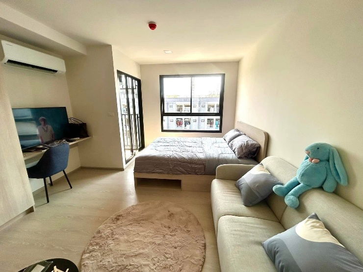 รูป AS1758 ให้เช่าคอนโด Dcondo Air ลาดกระบัง ห้องสวย พร้อมเครื่องใช้ไฟฟ้าเฟอร์นิเจอร์ครบ - รูปที่ 1/9