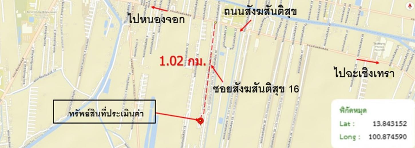 รูป ทาวน์เฮ้าส์ สำหรับขาย ทาวน์ แอนด์ คันทรี่ กระทุ่มราย เขตหนองจอก กรุงเทพมหานคร - รูปที่ 16/16