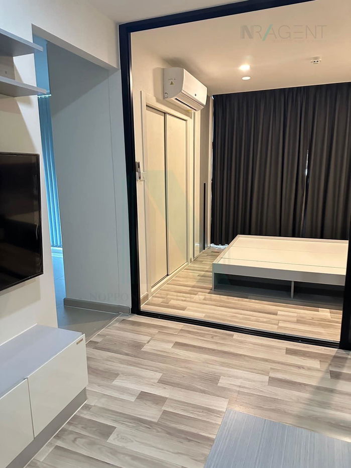 รูป 🚩 ขายคอนโด เดอะ คิวบ์ พรีเมียม รัชดา 32 อาคาร 1 ชั้น 7 1 ห้องนอน ขนาด 28 ตรม ใกล้ ศูนย์อาหารรัชดา 32 - รูปที่ 7/8