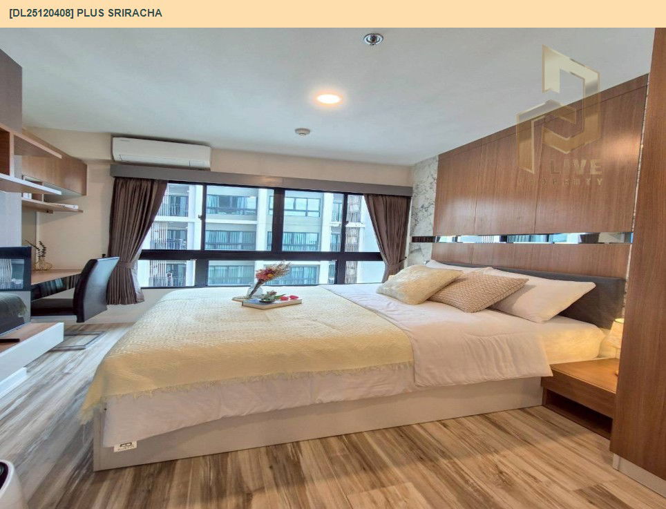 รูป DL25120408 ให้เช่าคอนโด พลัส ศรีราชา (Plus Sriracha) ใกล้ - พร้อมเข้าอยู่ โทรด่วน 0614453194 LineID @162cjixi - รูปที่ 6/10