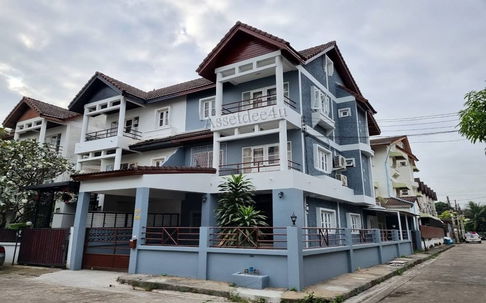 [บ้านเช่าแจ้งวัฒนะ AH404 ให้เช่าบ้านแฝด 3 ชั้น ห้องมุม หมู่บ้านโพธิ์แก้ว ประชาชื่น-แจ้งวัฒนะ ทำโฮมออฟฟิศได้