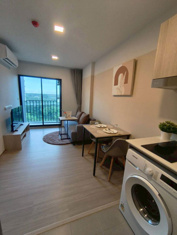 รูป คุ้มที่สุด⚡D Condo Sense บางแสน ห้องแต่งสวย ชั้น 5 เพียง 10,000 บาท/เดือน ครบทั้งเฟอร์และเครื่องใช้ไฟฟ้า ใกล้ ม.บูรพา📱062-9452428 | Line: @wsrcondo - รูปที่ 4/8