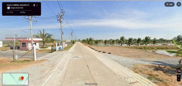 รูป ขายที่ดิน ผังม่วง ถูดสุดในโซน 9-1-55 ไร่ ถนนบางนาตราด กม.30 ขาออก บางพลีน้อย สมุทรปราการ - รูปที่ 6/9