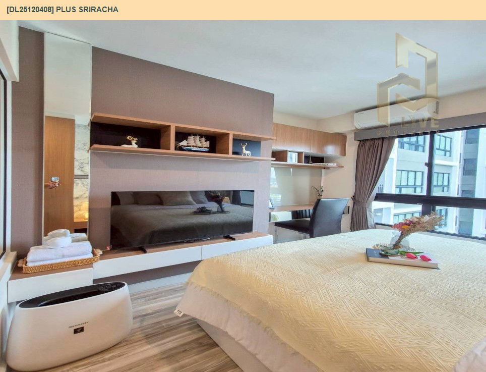 รูป DL25120408 ให้เช่าคอนโด พลัส ศรีราชา (Plus Sriracha) ใกล้ - พร้อมเข้าอยู่ โทรด่วน 0614453194 LineID @162cjixi - รูปที่ 5/10