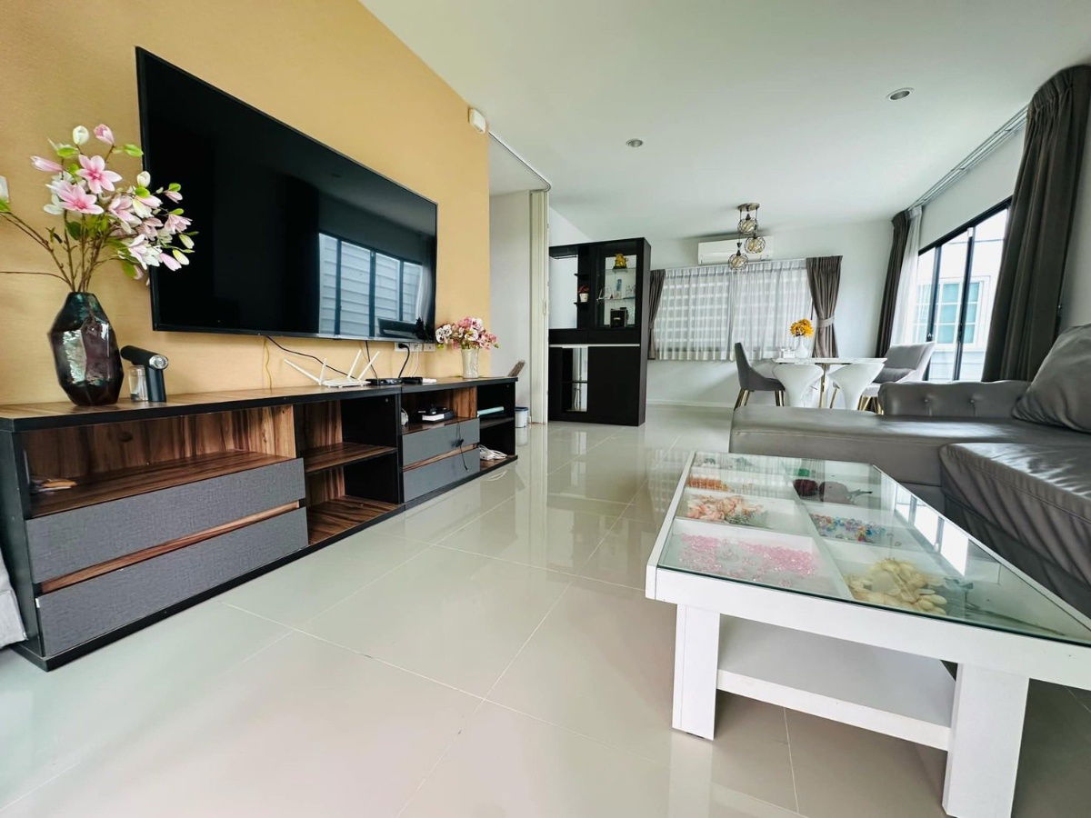 รูป 🏡✨ ให้เช่าบ้านเดี่ยว 2 ชั้น (บ้านใหม่ มือหนึ่ง) โครงการ ECO HAUS ปิ่นเกล้า–ศาลายา บ้านหลังริม หน้าบ้านเป็นสวนสาธารณะ 📌ใกล้ ม.มหิดล ศาลายา - รูปที่ 7/15