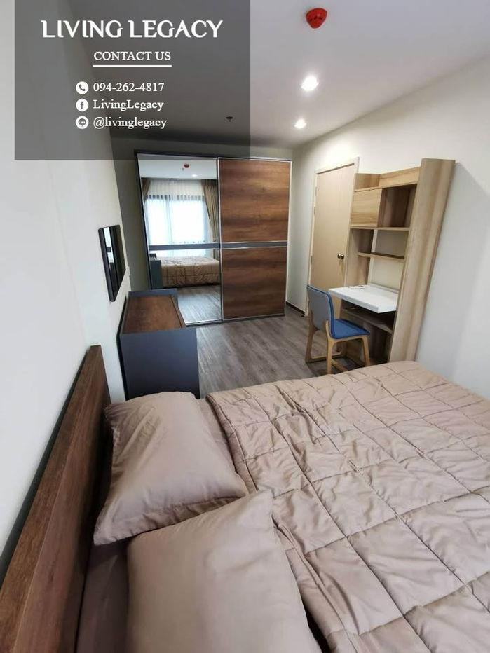 รูป T7516H ให้เช่าคอนโด Rich Park @ Triple Station 35 ตร.ม. ชั้น 9 line id : @livinglegacy - รูปที่ 4/7