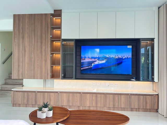 รูป รร.นานาชาติไทย-สิงคโปร์ 2.1กม. 4นอน ศรีนครินทร์-บางนา MRT ศรีลาซาล 2.5 กม. ให้เช่าบ้านเดี่ยวสุดหรู 2 ชั้น 68ตร.วา. 270ตร.ม. 3น้ำ พร้อมแอร์ - รูปที่ 6/8