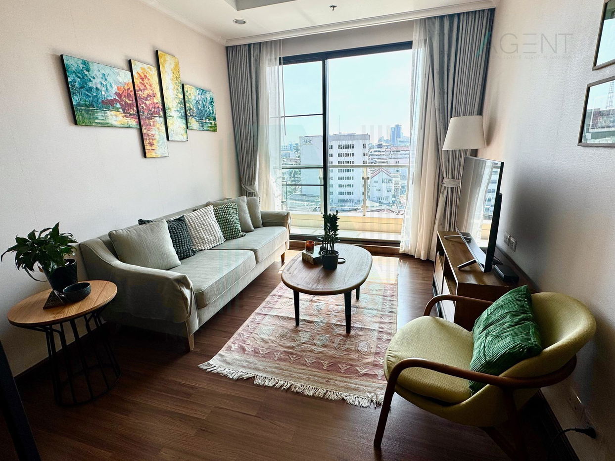 picture For Rent Condo SUPALAI ELITE SATHORN - SUANPLU Building 1, Floor 8,1 bed room, Room size 49 sqm - 1/8