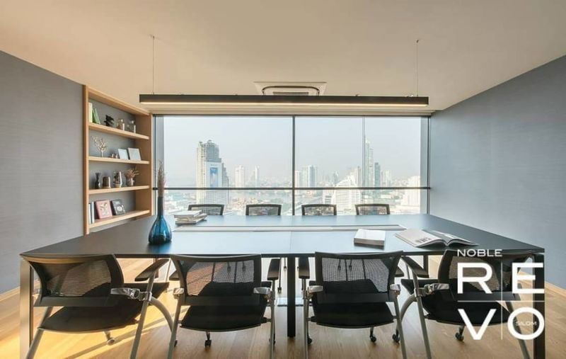 รูป ให้เช่า Noble Revo Silom condo, 1 bed ชั้น19 วิวดี ใจกลางเมือง ติดต่อ(คุณเจษฎ์ 089-987-2251) Line ID : @hatcheryAgent - รูปที่ 9/11
